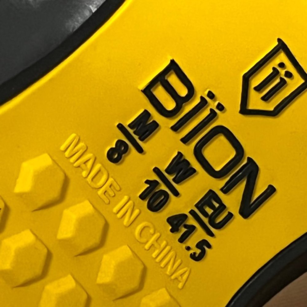 BIION Crimson Red, Black & Leather Oxford Golf Shoes Men SZ 8 - Picture 3 of 13